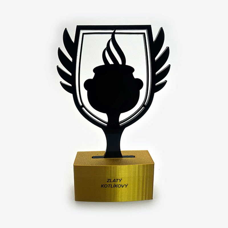Oceňte výnimočné úspechy štýlovo s našou trofejou guláš. Personalizácia UV potlačou je samozrejmosťou. Množstevné zľavy. Kontaktujte nás.